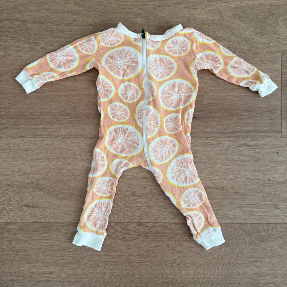 Milkbarn Orange Slice Kids Footie